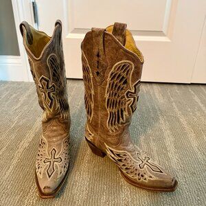 Corral Handcrafted Boots | Size 7.5 | All Leather | Worn once